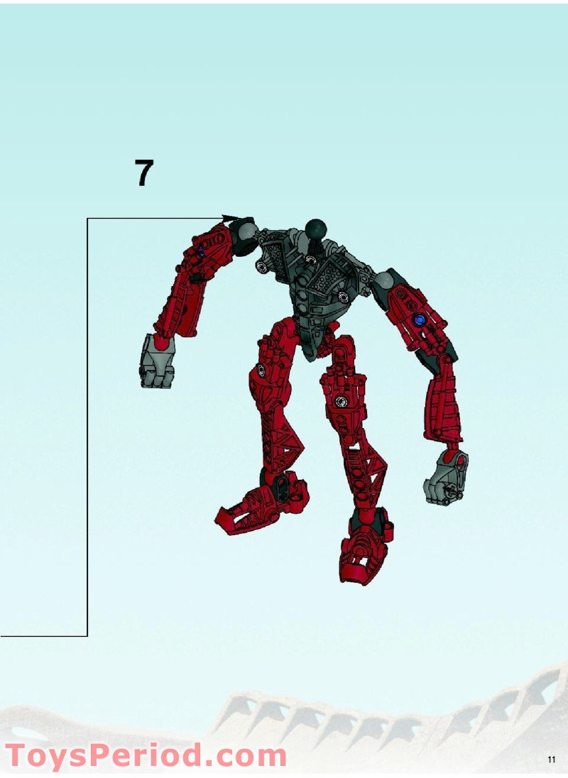 LEGO 8995 Thornatus V9 Instructions and Parts List