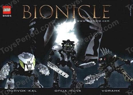 LEGO 8585-2 Hafu (Kabaya Promotional) Instructions and Parts List