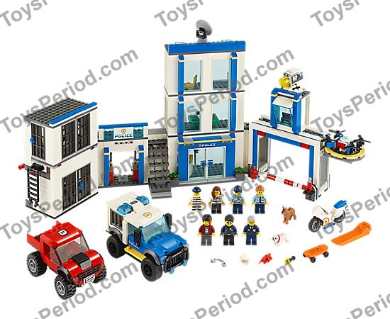 LEGO 60246 Police Station Set Parts List