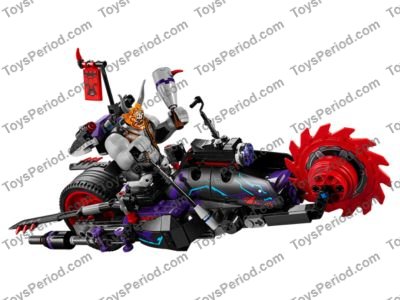 LEGO 70642 Killow vs. Samurai X Set Parts List