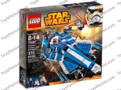 LEGO 75087 Anakin's Custom Jedi Starfighter Set Parts List