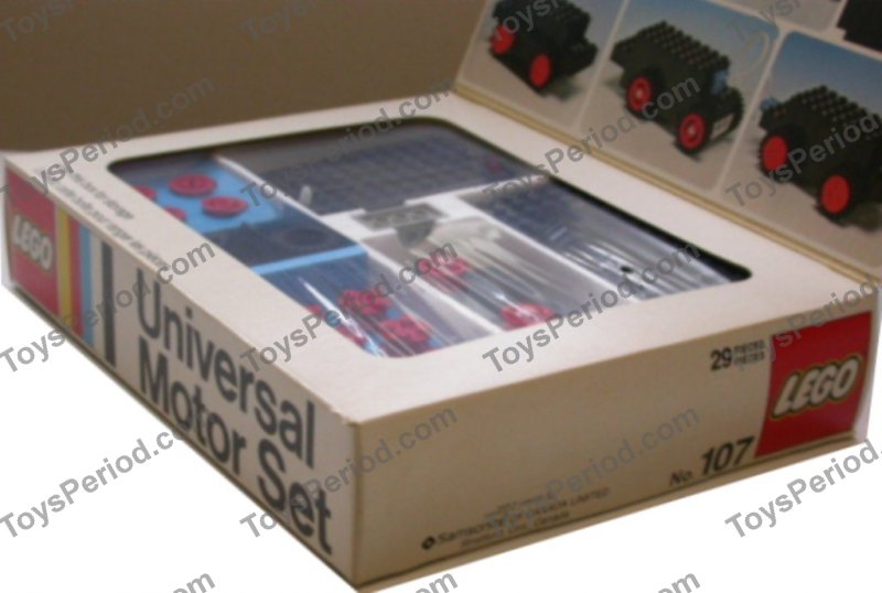 Lego 107 1 45v Motor Set Set Parts Inventory And