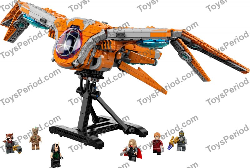 LEGO 76193 The Guardians' Ship Set Parts List
