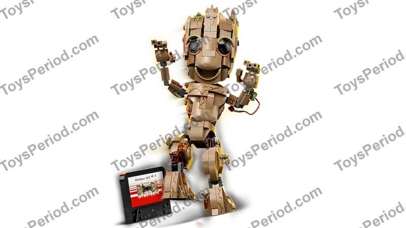 LEGO 76217 I am Groot Set Parts List