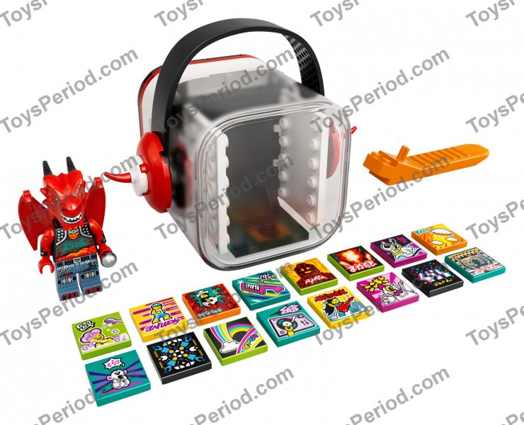 LEGO 43109 Metal Dragon BeatBox Set Parts List