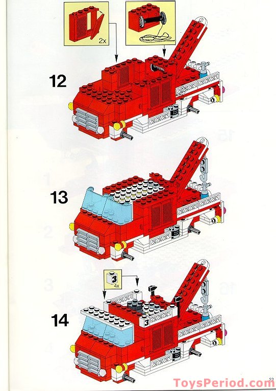 LEGO 735 Basic Building Set with Electric System, 7 Plus Set Parts