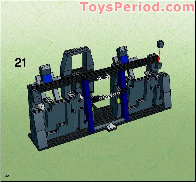 LEGO 8769 Visorak's Gate Instructions and Parts List