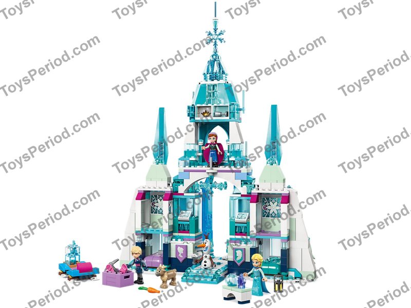LEGO 43244 Elsa's Ice Palace Set Parts List
