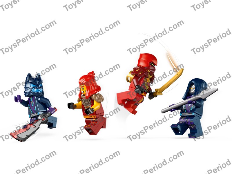 LEGO 71815 Kai's Source Dragon Battle Set Parts List