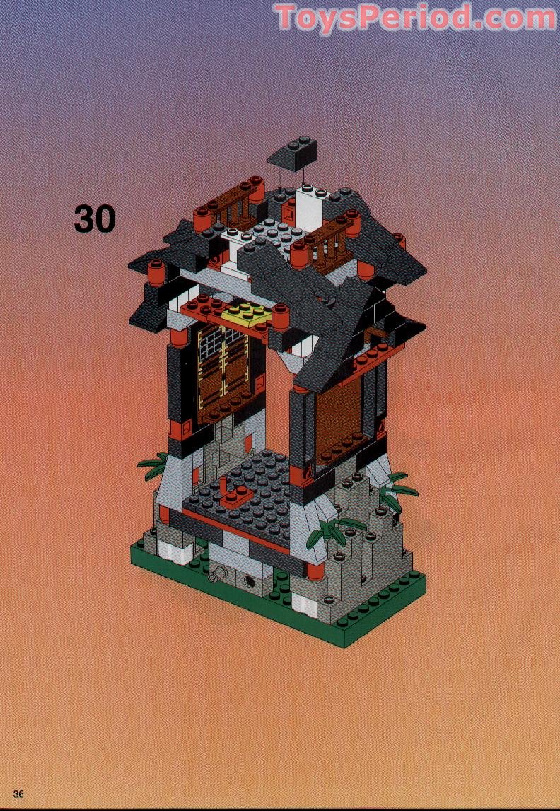 LEGO 6089 Stone Tower Bridge Instructions and Parts List 