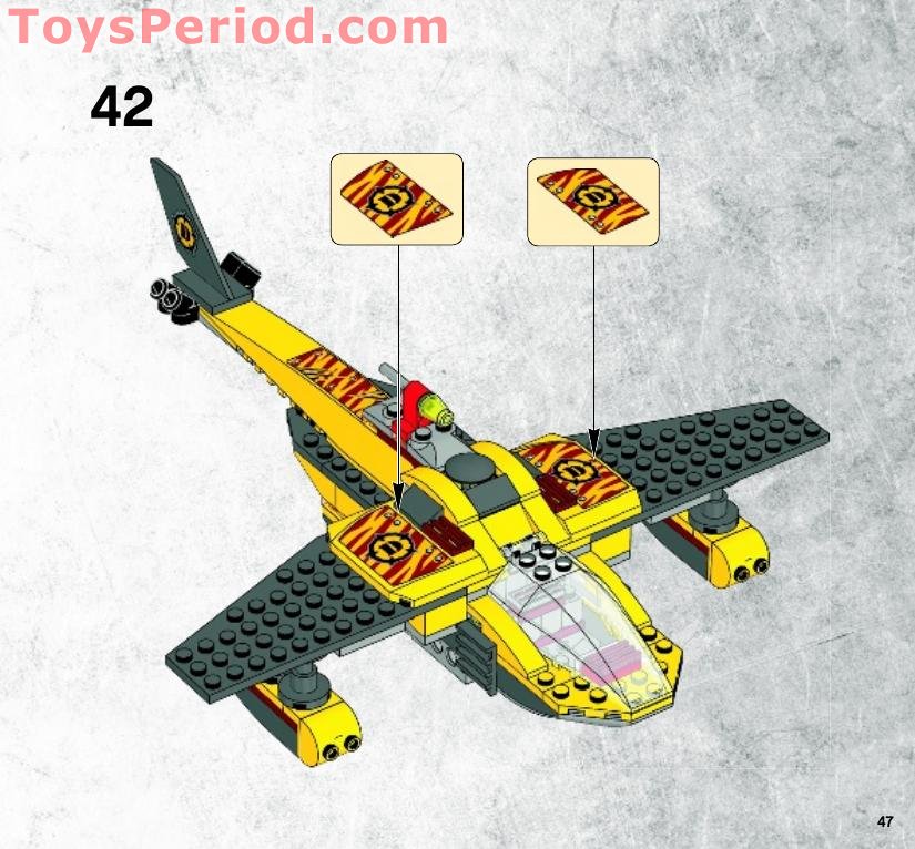 LEGO 5888 Ocean Interceptor Instructions and Parts List