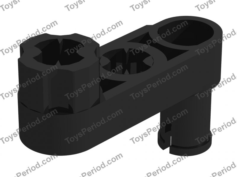 LEGO Parts NEW Pack of 2 Liftarm 1x3 with 2 Axle Holes 33299 BLACK
