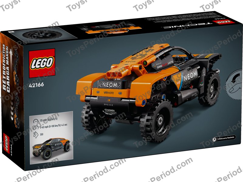 LEGO 42166 NEOM McLaren Extreme E Team Set Parts List