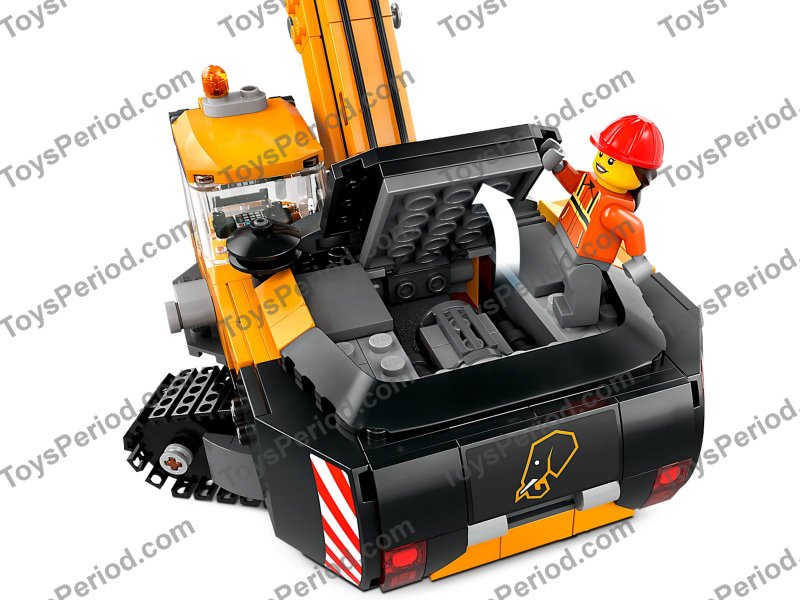 LEGO 60420 Construction Excavator Set Parts List