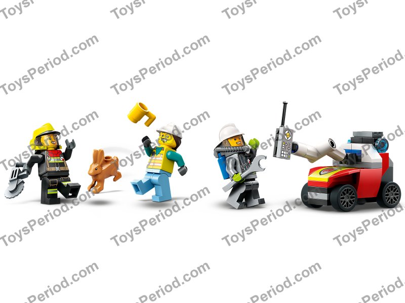 LEGO 60374 Fire Command Truck Set Parts List