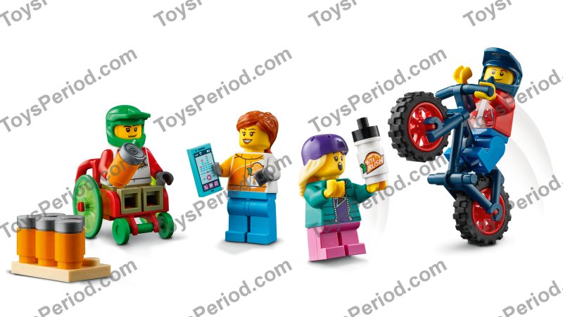 LEGO 60290 Skate Park Set Parts List