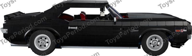 LEGO 10304 Chevrolet Camaro Z28 Set Parts List