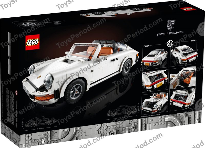 LEGO 10295 Porsche 911 Set Parts List