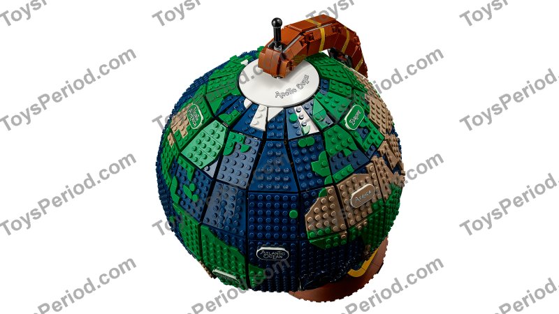 LEGO 21332 The Globe Set Parts List