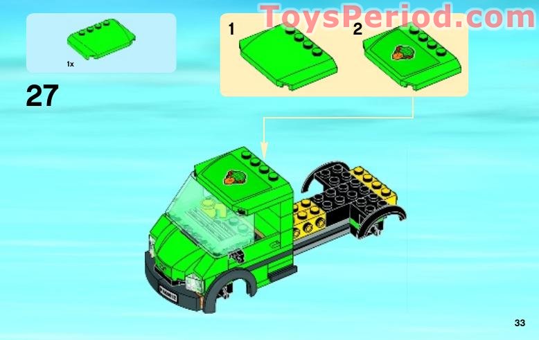 LEGO 60052 Cargo Train Instructions and Parts List