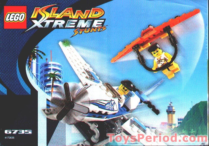 LEGO 6735 Air Chase Instructions and Parts List