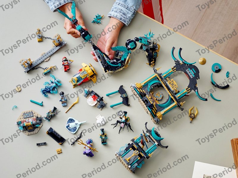 LEGO 71755 Temple of the Endless Sea Set Parts List