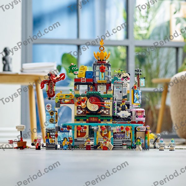 LEGO 80036 The City of Lanterns Set Parts List