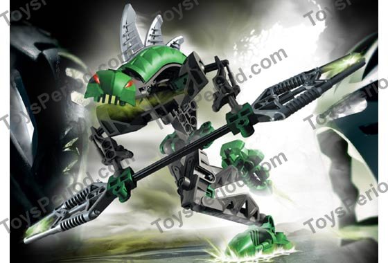 LEGO 8589-3 Lerahk - with Mini Cd-Rom Instructions and Parts List