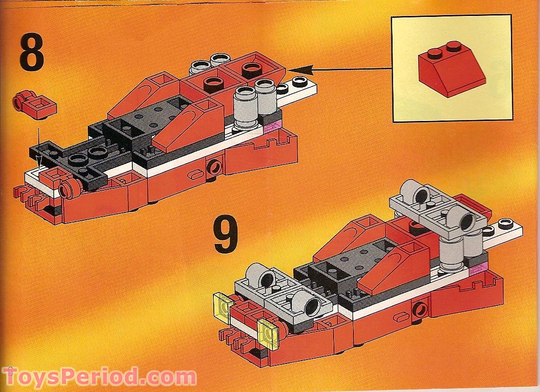 LEGO 6589 Radical Racer Instructions and Parts List