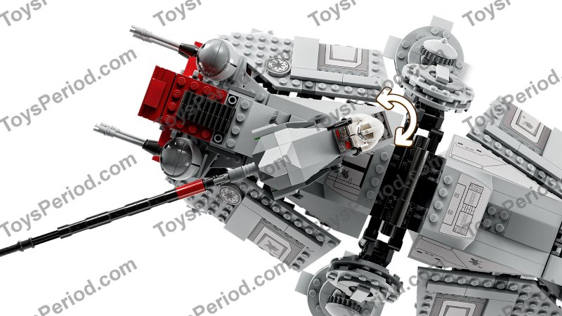 LEGO 75337 AT-TE Walker Set Parts List