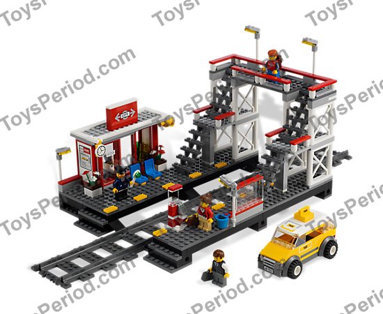 LEGO City train station//stop /& signal w sticker and instruction