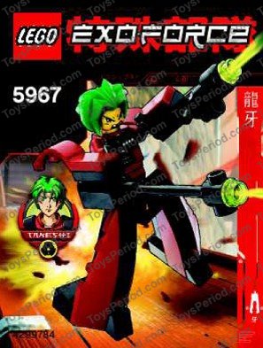 LEGO 5967 Takeshi Walker 2 Instructions and Parts List