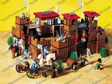 LEGO 6762 Fort Legoredo Instructions and Parts List