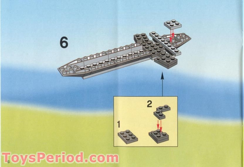 LEGO 4032-2 Passenger Plane - Sas Version Set Parts Inventory and ...