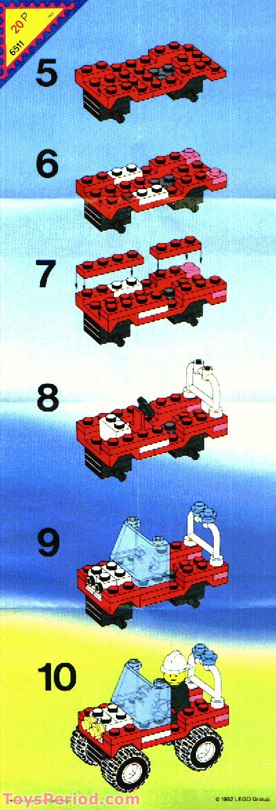 6511 LEGO Town Rescue Runabout 6511 LEGO Town Rescue Runabout