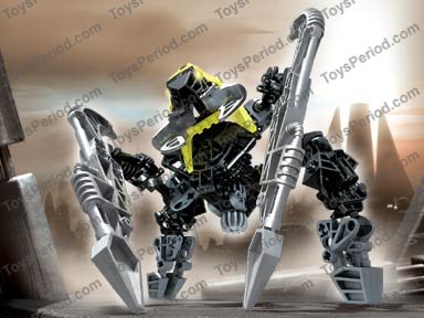 LEGO 8618-1 Vahki Rorzakh Instructions and Parts List