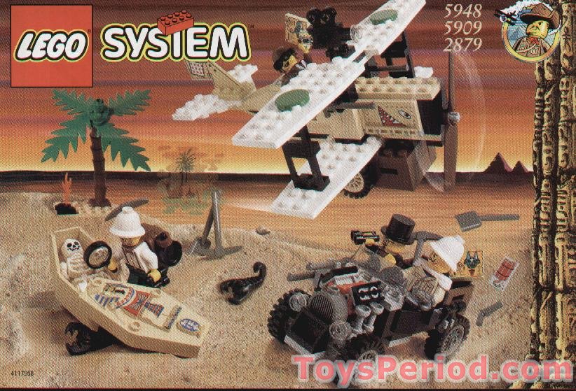 LEGO 2879 Desert Expedition Set Parts Inventory and Instructions 