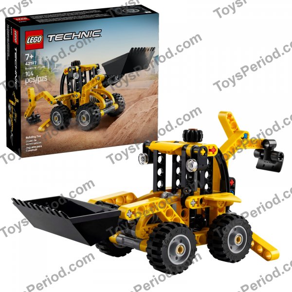 LEGO 42197 Backhoe Loader Set Parts List
