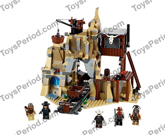 LEGO 79110 Silver Mine Shootout Set Parts List