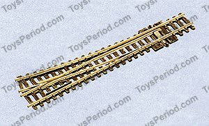 N Track - Peco SL-395 1738 N Medium Radius Right #6 Turnout Insulfrog