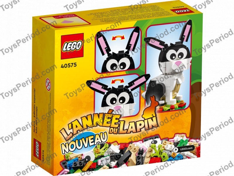 LEGO 40575 Year of the Rabbit Set Parts List