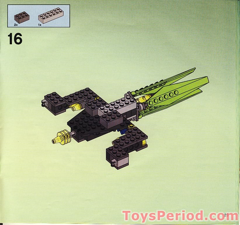 土方 LEGO 7693 Etx Alien Strike Instructions and Parts List