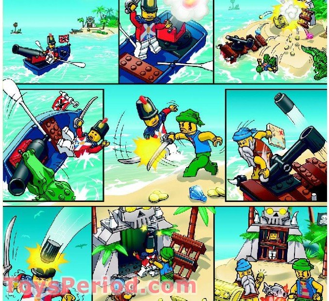 lego pirates loot island