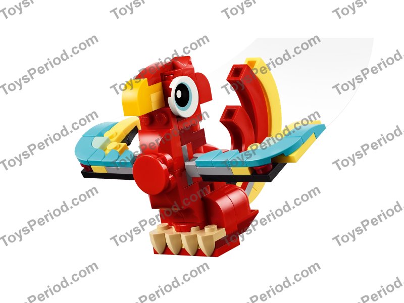 LEGO 31145 Red Dragon Set Parts List