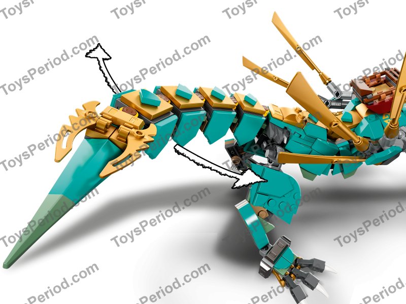 LEGO 71746 Jungle Dragon Set Parts List
