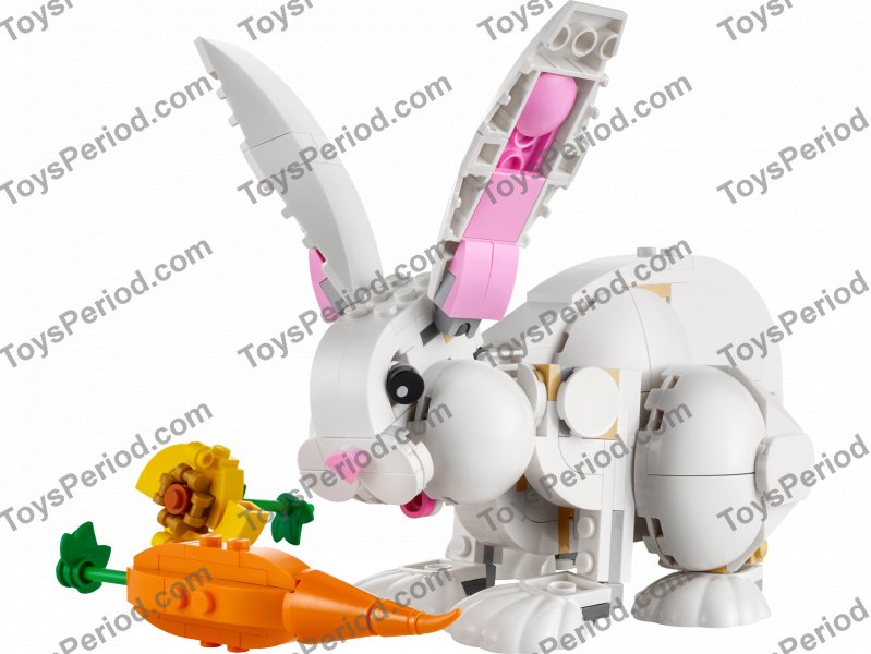 LEGO 31133 White Rabbit Set Parts List