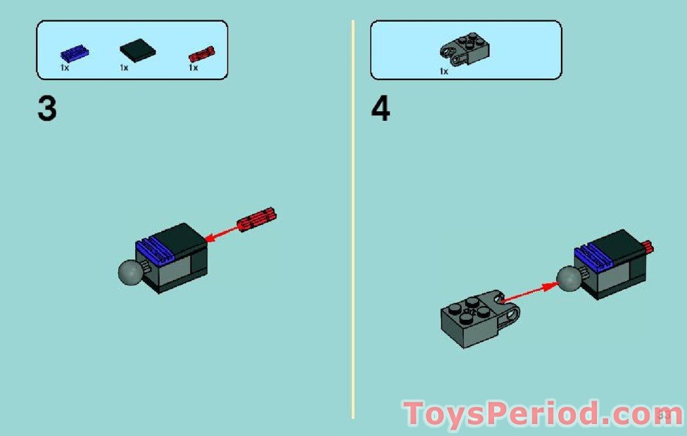 8115 Instruction Nr LEGO® Bauanleitung