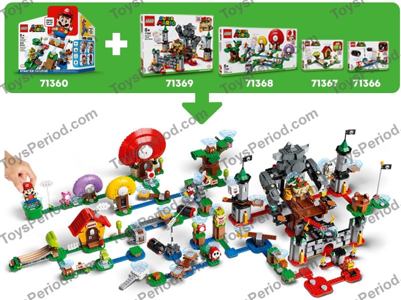 LEGO 71362 Guarded Fortress - Expansion Set Parts List