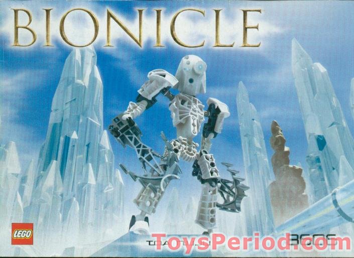 LEGO 8606 Toa Nuju Instructions and Parts List