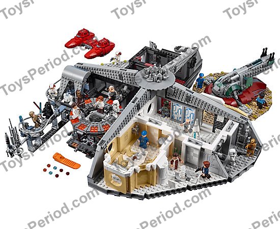 LEGO 75222 Betrayal at Cloud City Set Parts List
